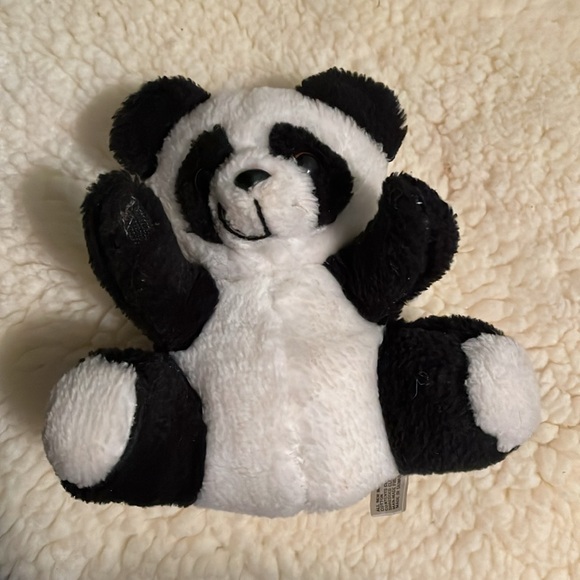 Black and White Stuffed Bear Animal - Picture 11 of 15